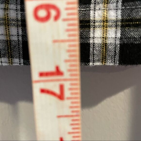 Hollister Preppy Plaid Stretch Mini Skirt Small - Picture 3 of 7